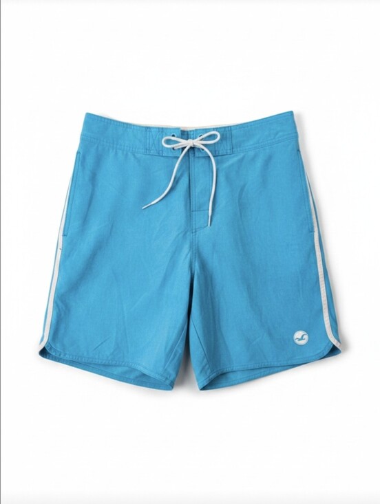 Hollister Other - Hollister Men’s Light Blue Drawstring Swim Trunks Board Shorts Size 30
